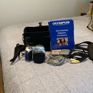 Olympus Silver Digital Camera